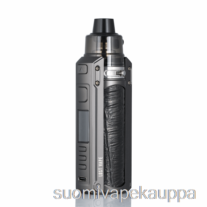 Vape Kauppa Kadonnut Vape Ursa Quest 100w Pod Mod Kit Gunmetal / Kohokuvioitu Nahka